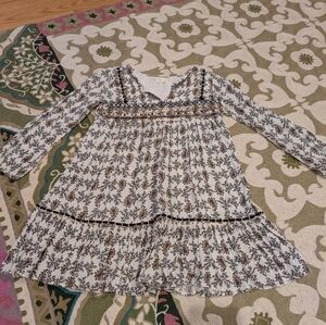 Zara embroidered boho dress 7